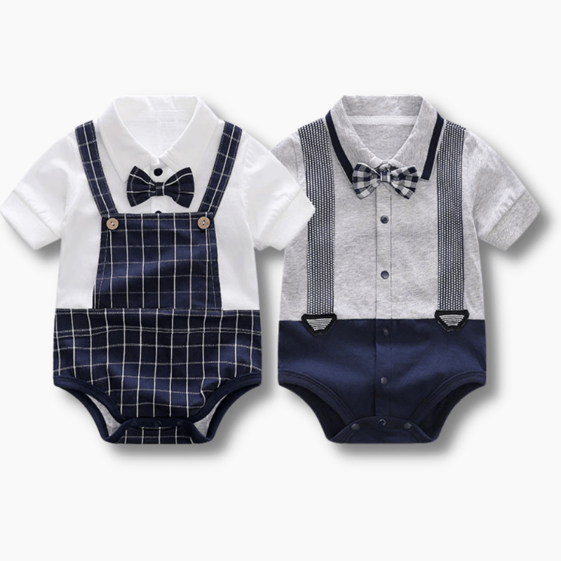 Baby &amp; Toddler Baby Boy Gentleman Romper