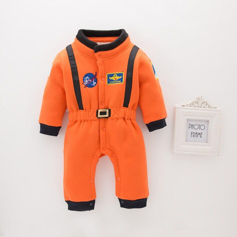 Orange Astronaut Jumpsuit, Spacesuit / 18M