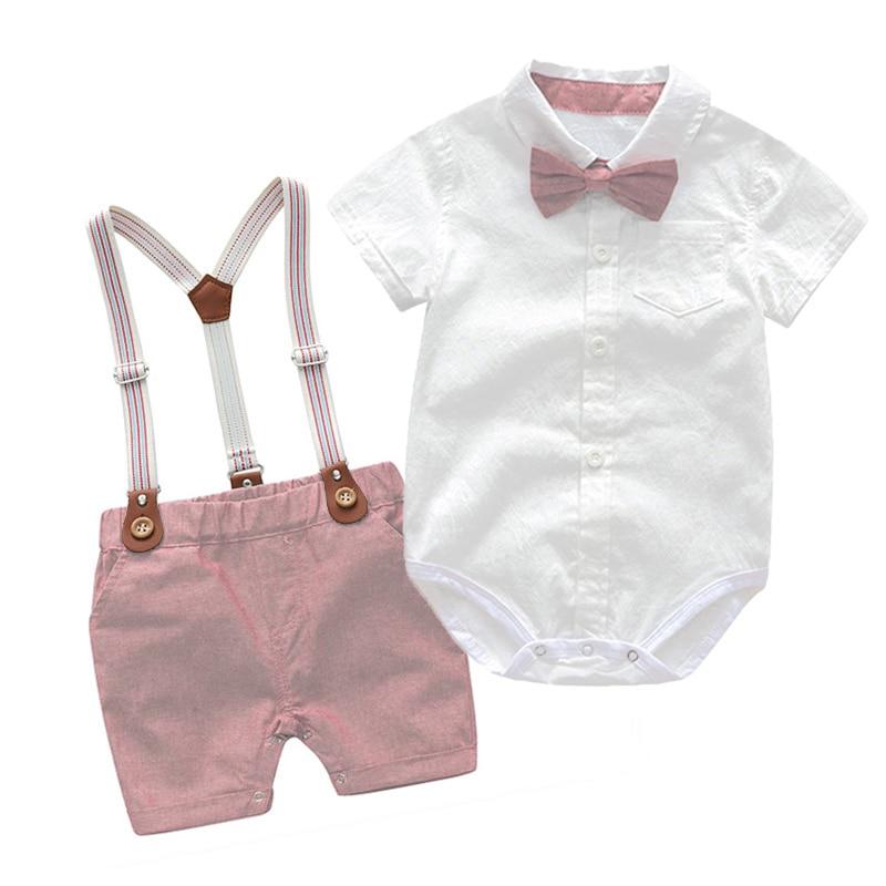 Boy's Clothing Baby Boy Tie and Suspenders