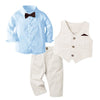 blue / 100 / China Baby Boys Gentleman Outfits