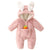 Girl's Clothing Baby Carrot Rabbit Romper