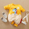 Boy&#39;s Clothing Dinosaur Yellow / 12-18M Baby Cartoon Romper