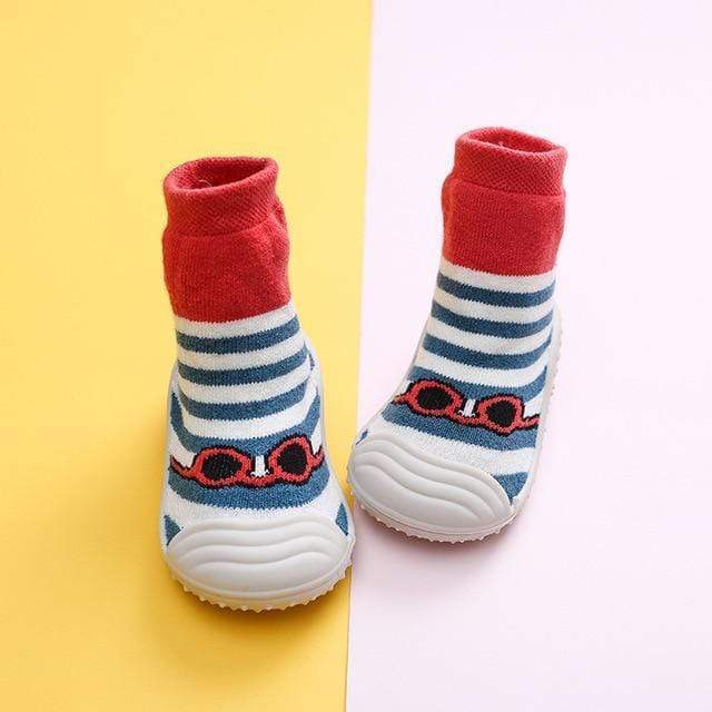 Shoes Orange / 12M Baby Cartoon Shoes