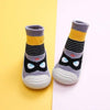 Shoes Gray with Yellow / 6M Baby Cartoon Shoes