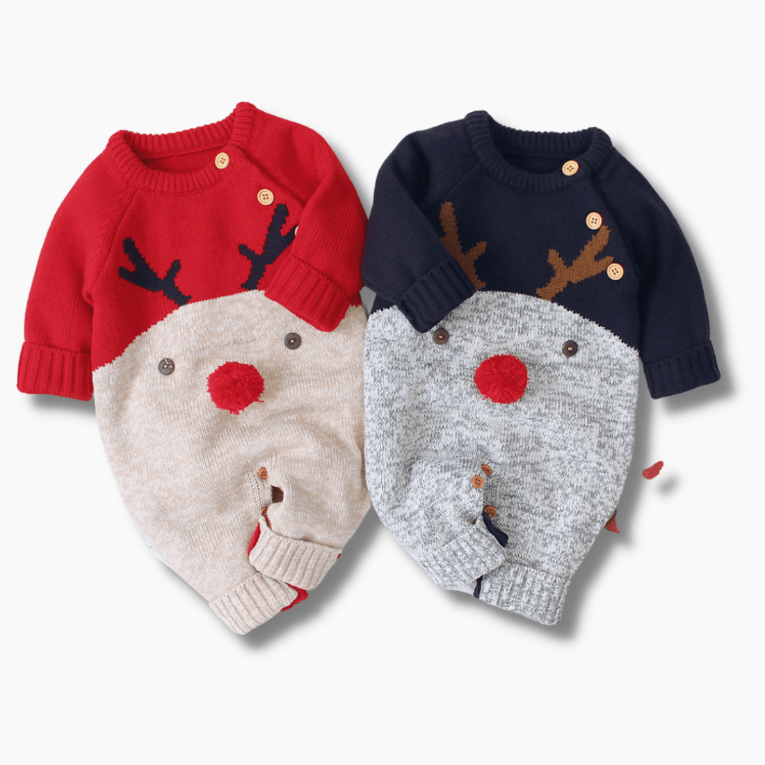 Rags outlets to Raches reindeer christmas romper