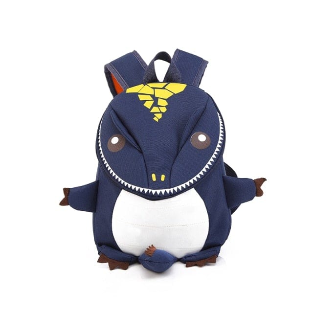 Dark blue / China Baby Dino Backpack