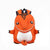 Orange / China Baby Dino Backpack