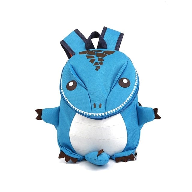 Apparel & Accessories blue Baby Dino Backpack