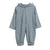 unisex Gray / 3M Baby Dinosaur Playsuit