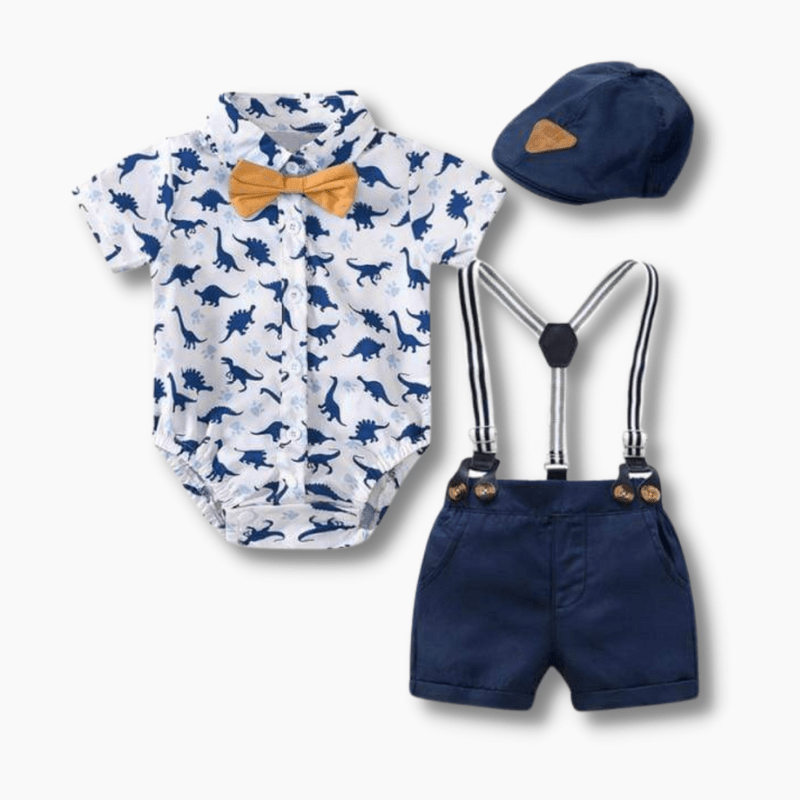Boy's Clothing Baby Dinosaur Romper Outfit