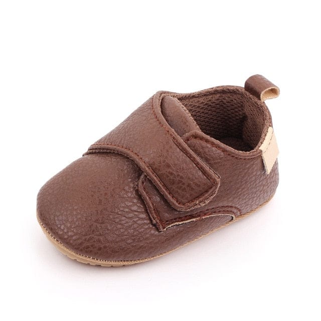 Dark Brown / 0-6 Months Baby First Walkers Shoes