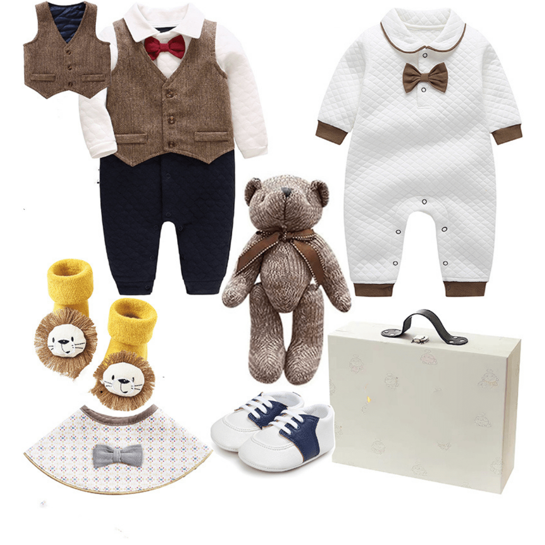 Gift Set 0-3M / Set C Baby Gift Set For Boy