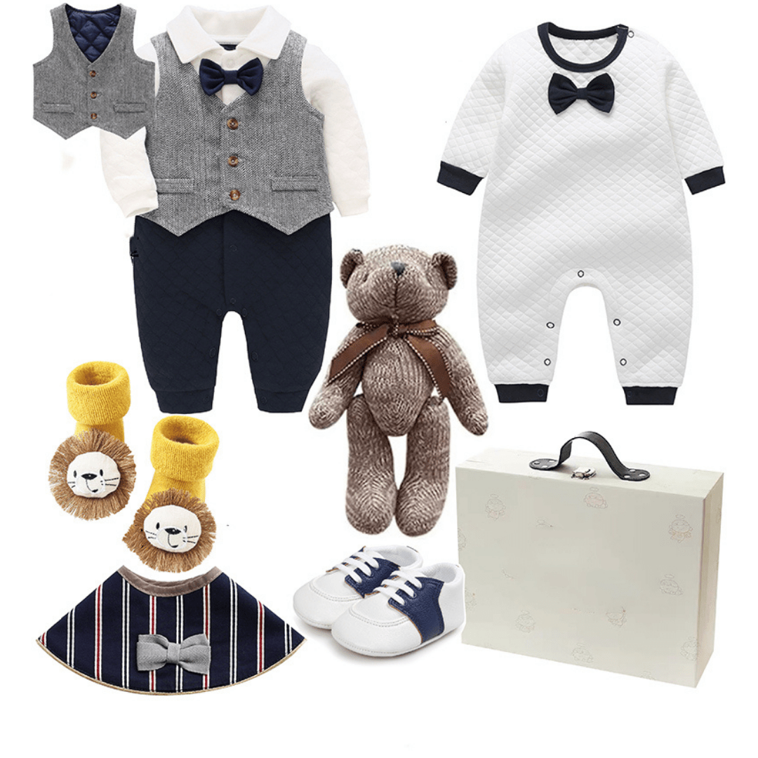 Gift Set 0-3M / Set D Baby Gift Set For Boy
