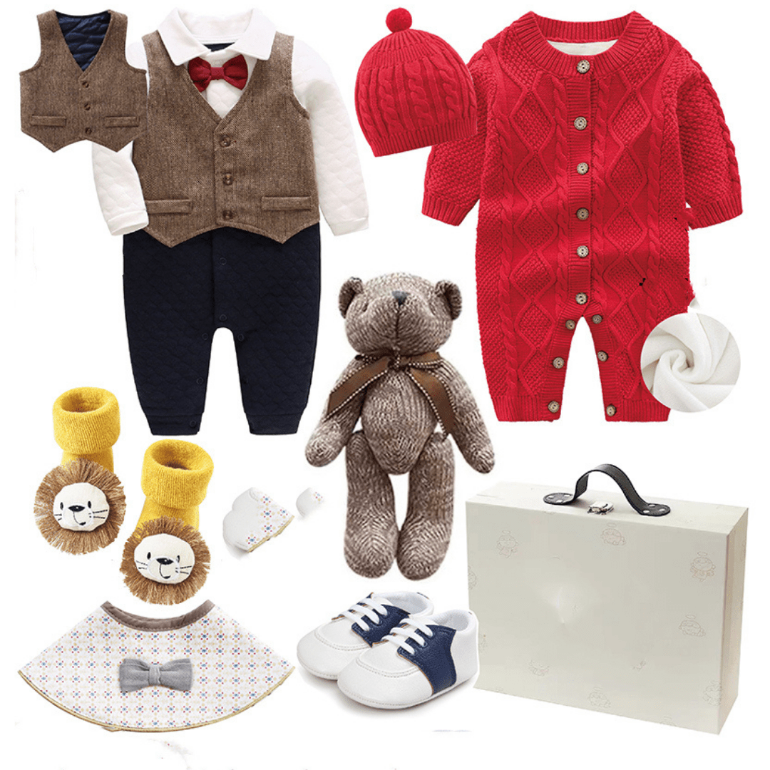 Gift Set 0-3M / Set E Baby Gift Set For Boy