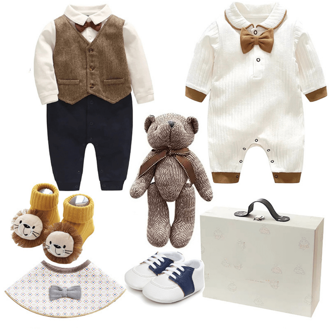 Gift Set 0-3M / Set G Baby Gift Set For Boy