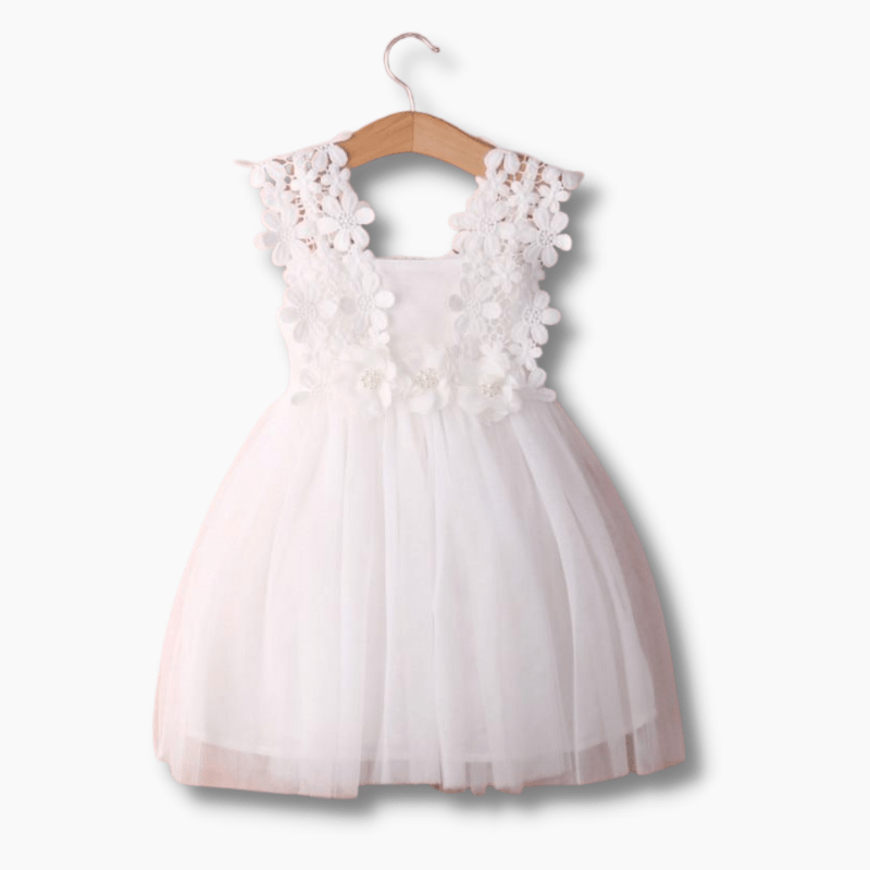 Baby Girl Lace Floral Dress