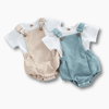 Baby Girl Overall Shorts Outfit