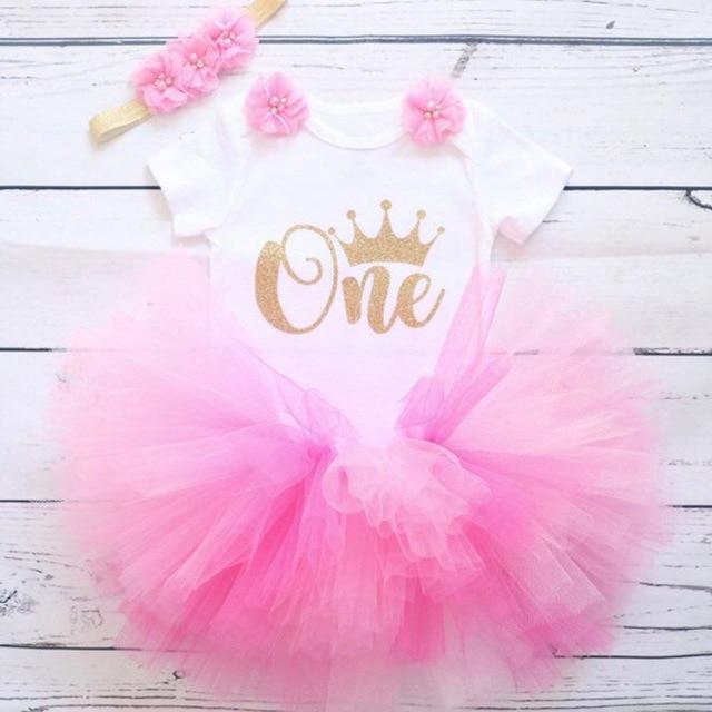 Girl's Clothing Crown Baby Girl Party Tutu