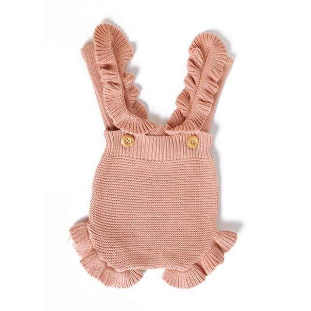 223 New Pink / 24M Sleeveless Romper Jumpsuit