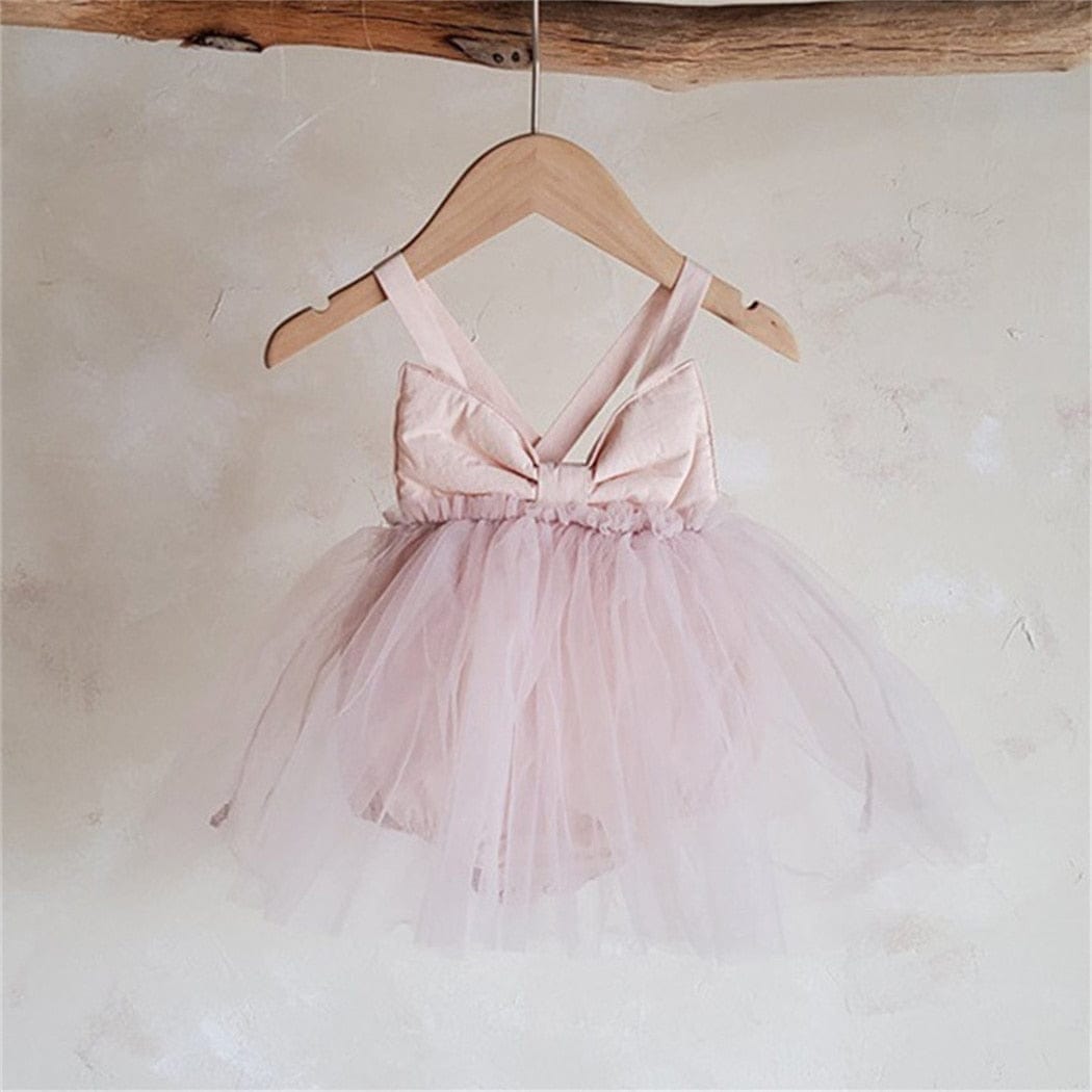 Baby Girls Bowknot Romper