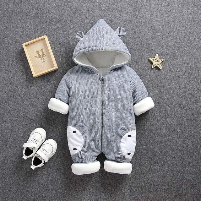 Girl's Clothing Grey / 24M Baby Girls Boys Jumpsuit