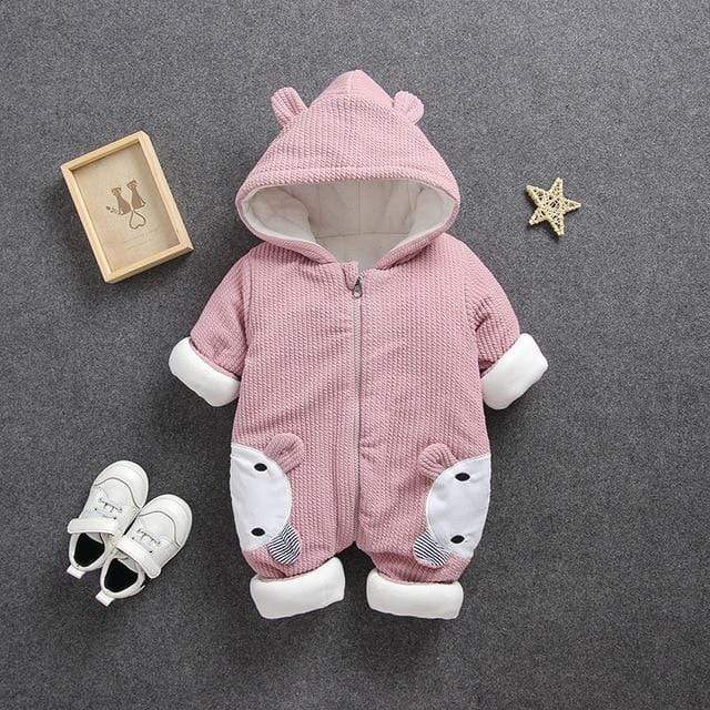 Girl's Clothing Pink / 12M Baby Girls Boys Jumpsuit