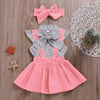 Girl&#39;s Clothing Pink / 18M Baby Girls Dress Sleeveless Dot Print