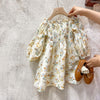 2-3Y Baby Girls Floral Dress Long Sleeve