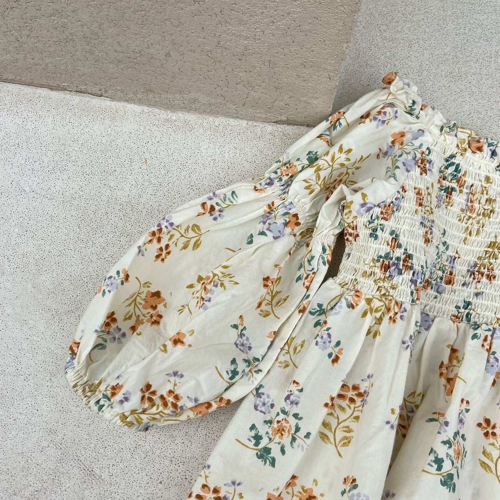 Baby Girls Floral Dress Long Sleeve