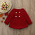 Girl's Clothing WineRed / 4T Baby Girls Long Coats