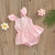 0 Baby Girls Romper 2 Colors