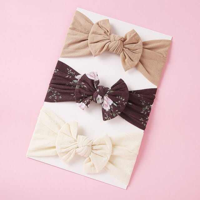 7 Baby Headband Bows