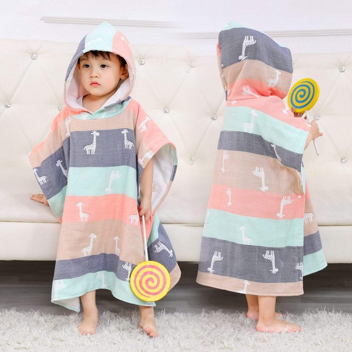 Boy's Clothing Baby Hooded Beach Towel