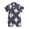 Girl&#39;s Clothing Black / 6M Baby Kimono Bodysuit