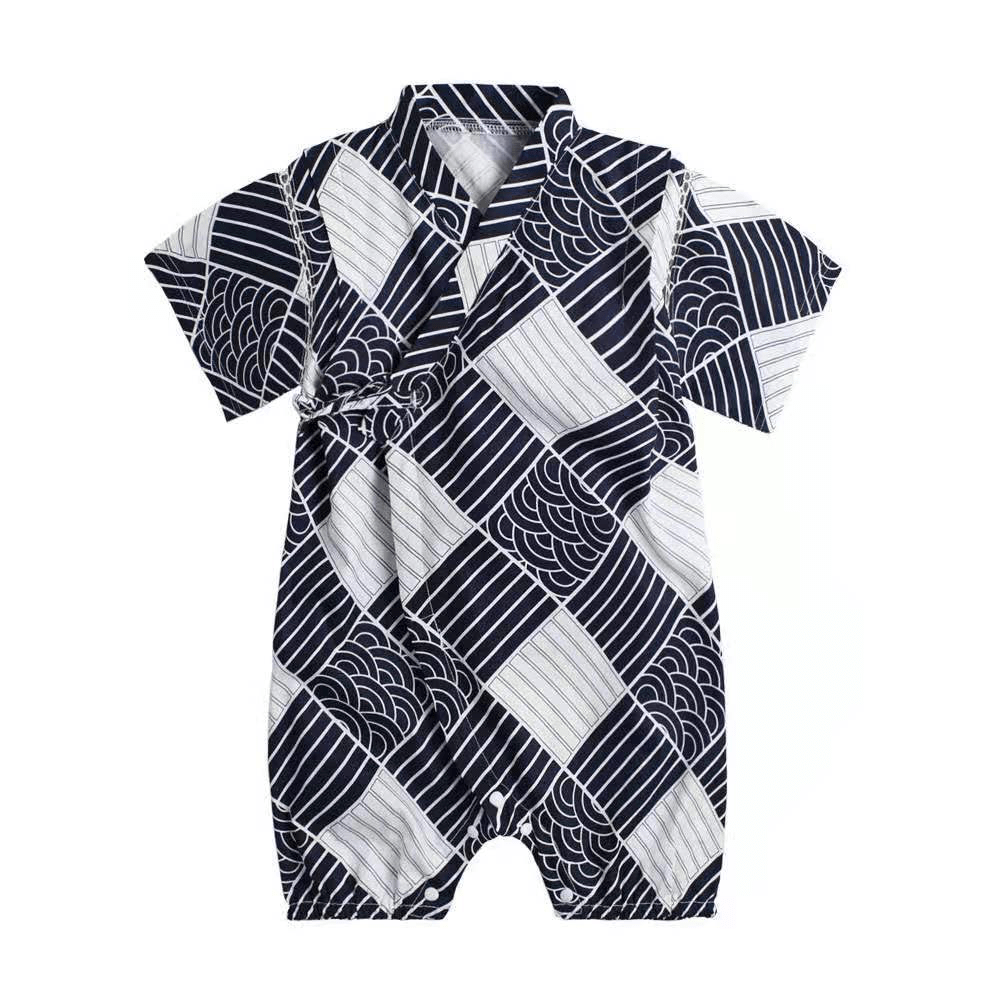 Girl's Clothing Black / 6M Baby Kimono Bodysuit