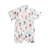 Girl's Clothing White / 6M Baby Kimono Bodysuit