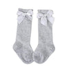 Accessories Gray Baby Knee High Socks