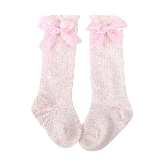 Accessories Pink Baby Knee High Socks