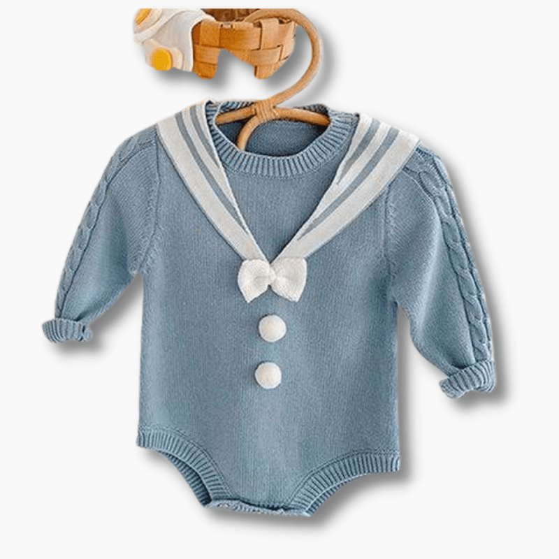 Baby & Toddler Baby Knit Long Sleeve Romper