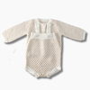 Girl&#39;s Clothing Baby Knitted Cardigan Romper
