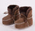 Shoes Coffee / 6-12M Baby Leather Fur Boots