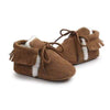 Shoes Brown / 7-12M Baby Moccasins Soft Shoes