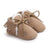 Shoes Khaki / 7-12M Baby Moccasins Soft Shoes