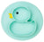 Accessories Cyan Baby Plate Duck Dishes