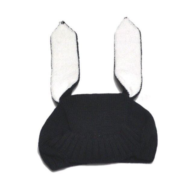 Accessories black Baby Rabbit Ears Hat