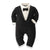 Boy's Clothing black / 3M Baby Rompers White/ Black