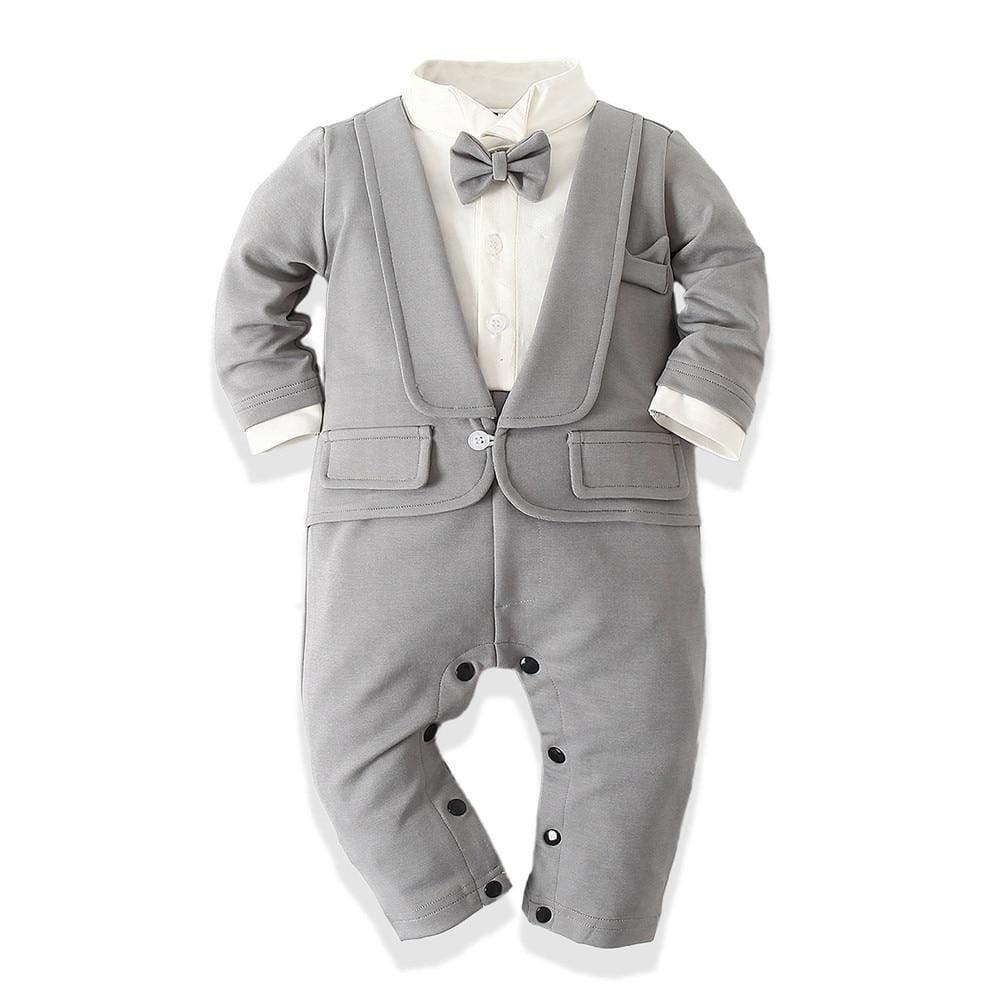 Boy's Clothing Baby Rompers White/ Black