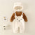 1 / 0-3M Baby's Rompers Cartoon Bear