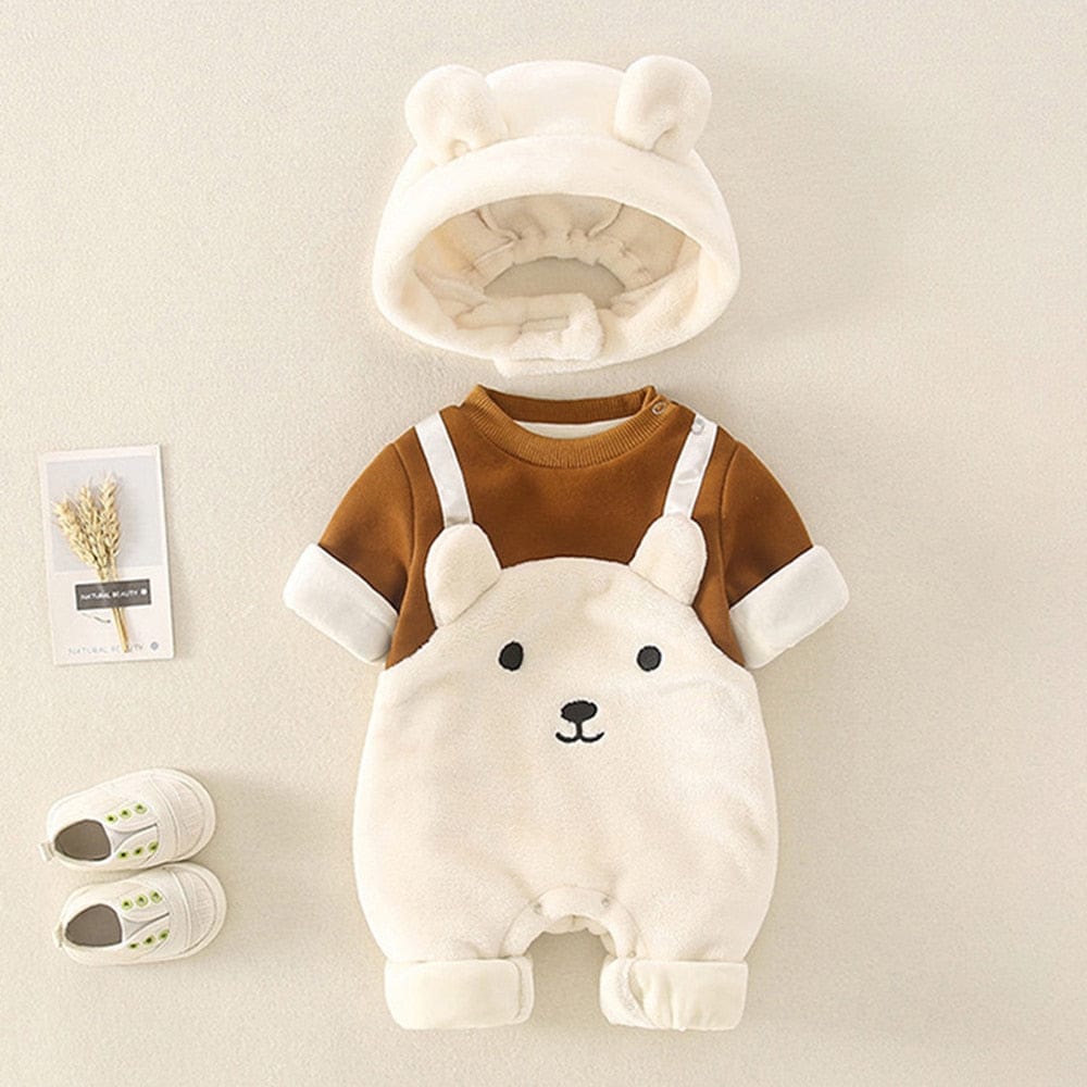 Baby's Rompers Cartoon Bear