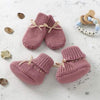 82W898A-4 / 12-18 months Baby Shoes + Gloves Set Knit